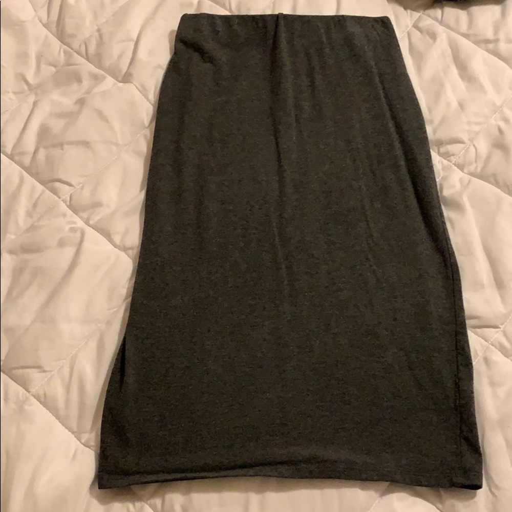 Midi bodycon skirt